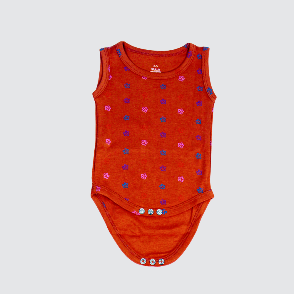 : Baby Ditsy Floral Sleeveless Tank Romper