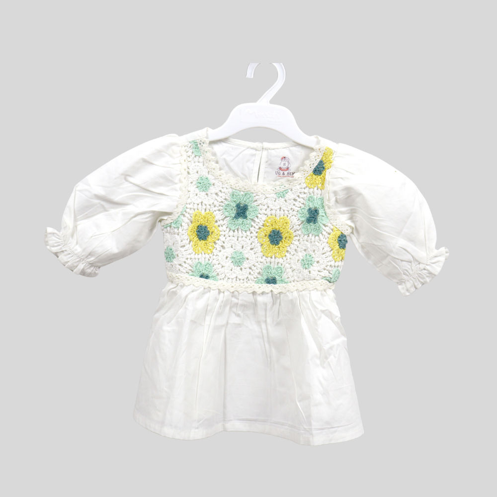 Baby Girls Crochet Blossom Dress