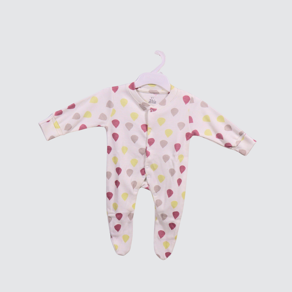 Baby long-sleeve one-piece romper