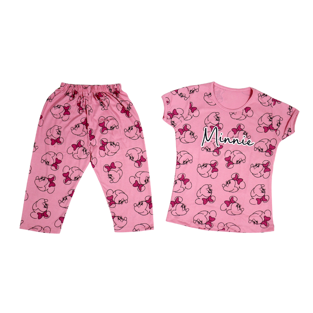 Toddler Girls' Character Print Pajama Set